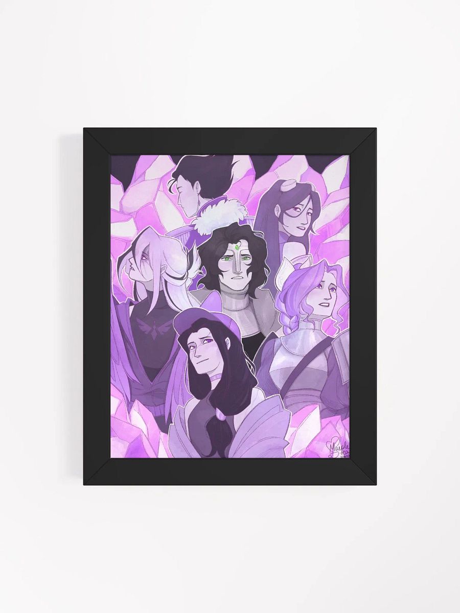 Purple💜 - Framed Print product image (4)