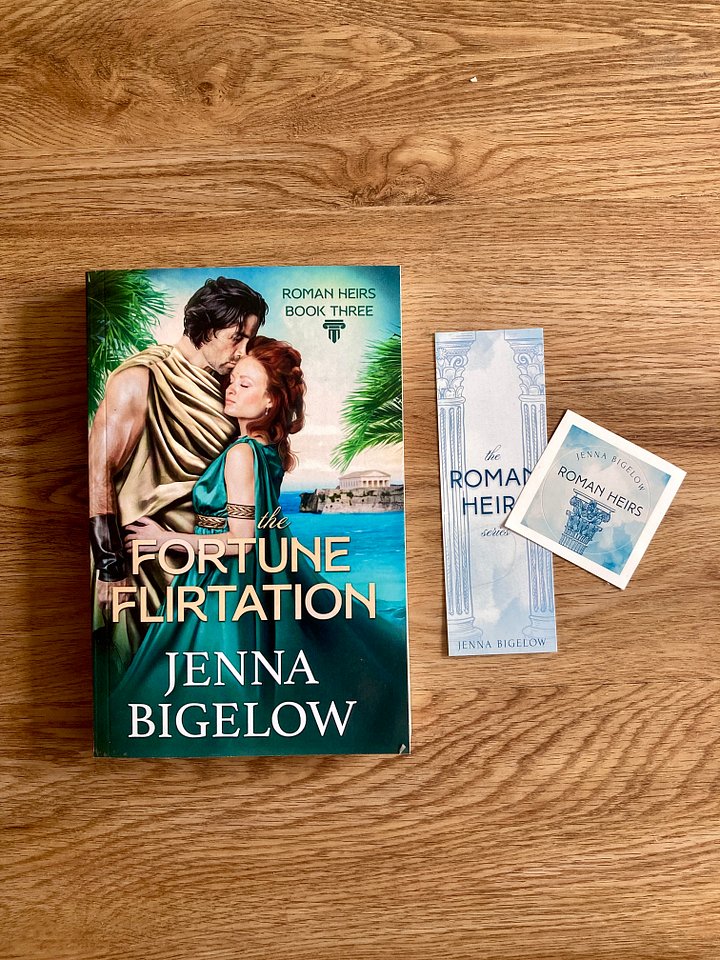 *Signed copy* The Fortune Flirtation (Roman Heirs Book 3) product image (1)