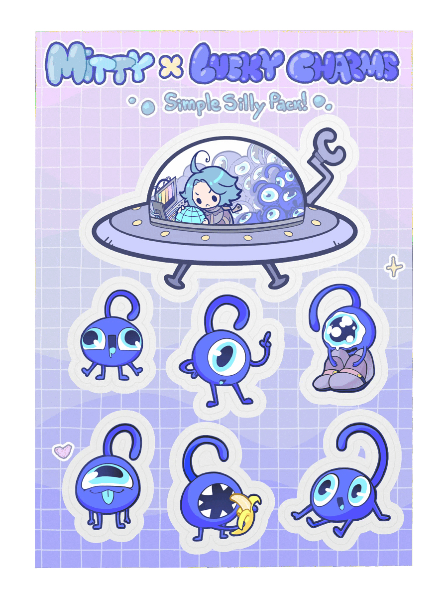 Lucky Charms Simple Silly Pack - Sticker Sheet product image (3)