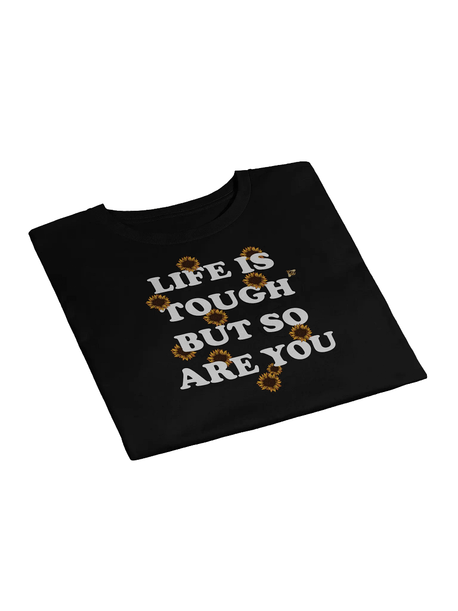 Life Is Tough Vintage Crop - White product image (3)