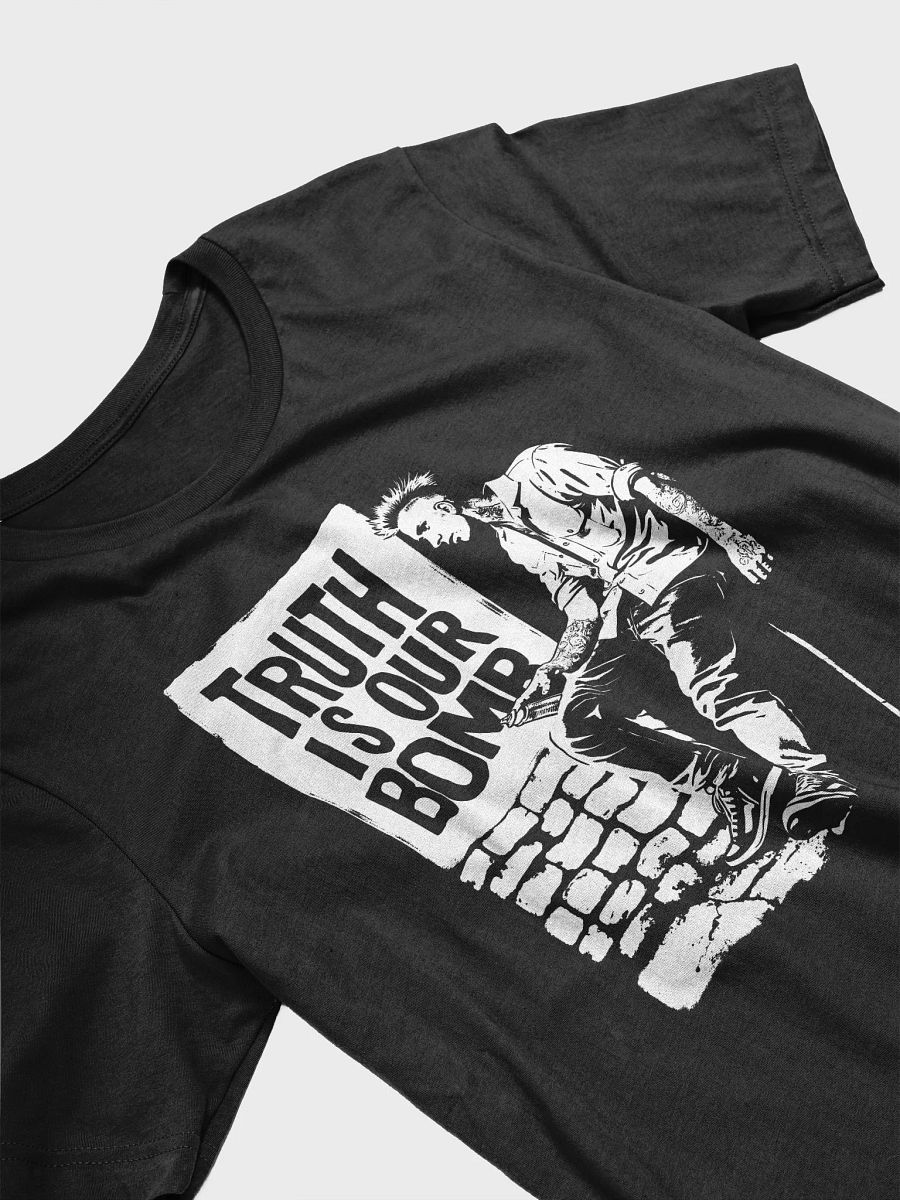 "Truth Is Our Bomb" Rebellious Punk Graphic Unisex T-Shirt product image (4)