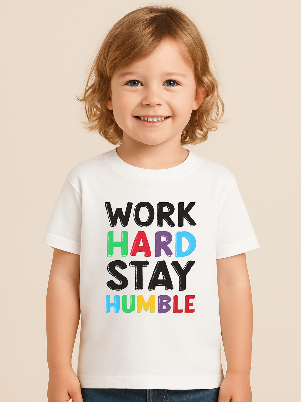 Work Ethic Message Youth T-Shirt product image (1)