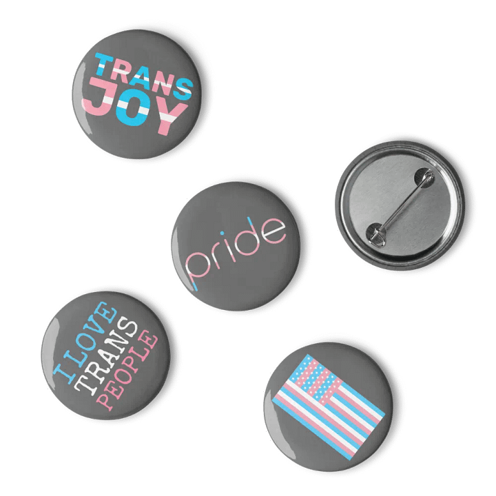 Trans Joy - Button Pack product image (2)