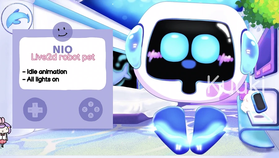 [Robot Vtuber Avatar] Nio 🍀 product image (5)