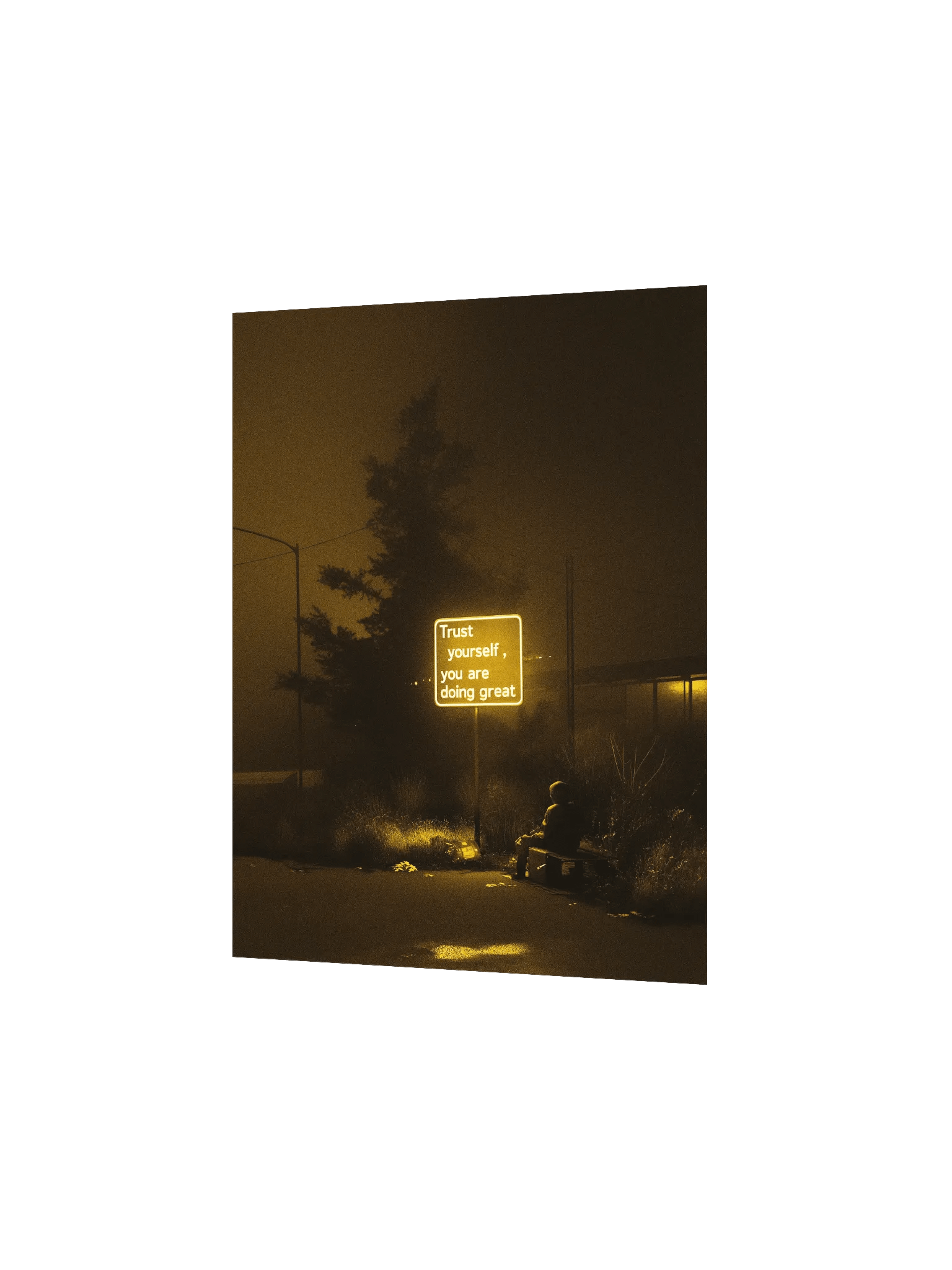 "Trust yourself" Matte Poster product image (2)
