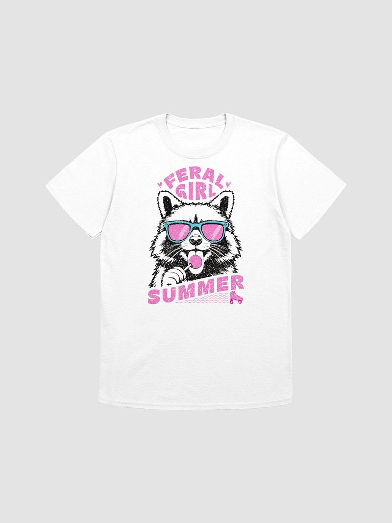 Feral Girl Summer Raccoon Vintage