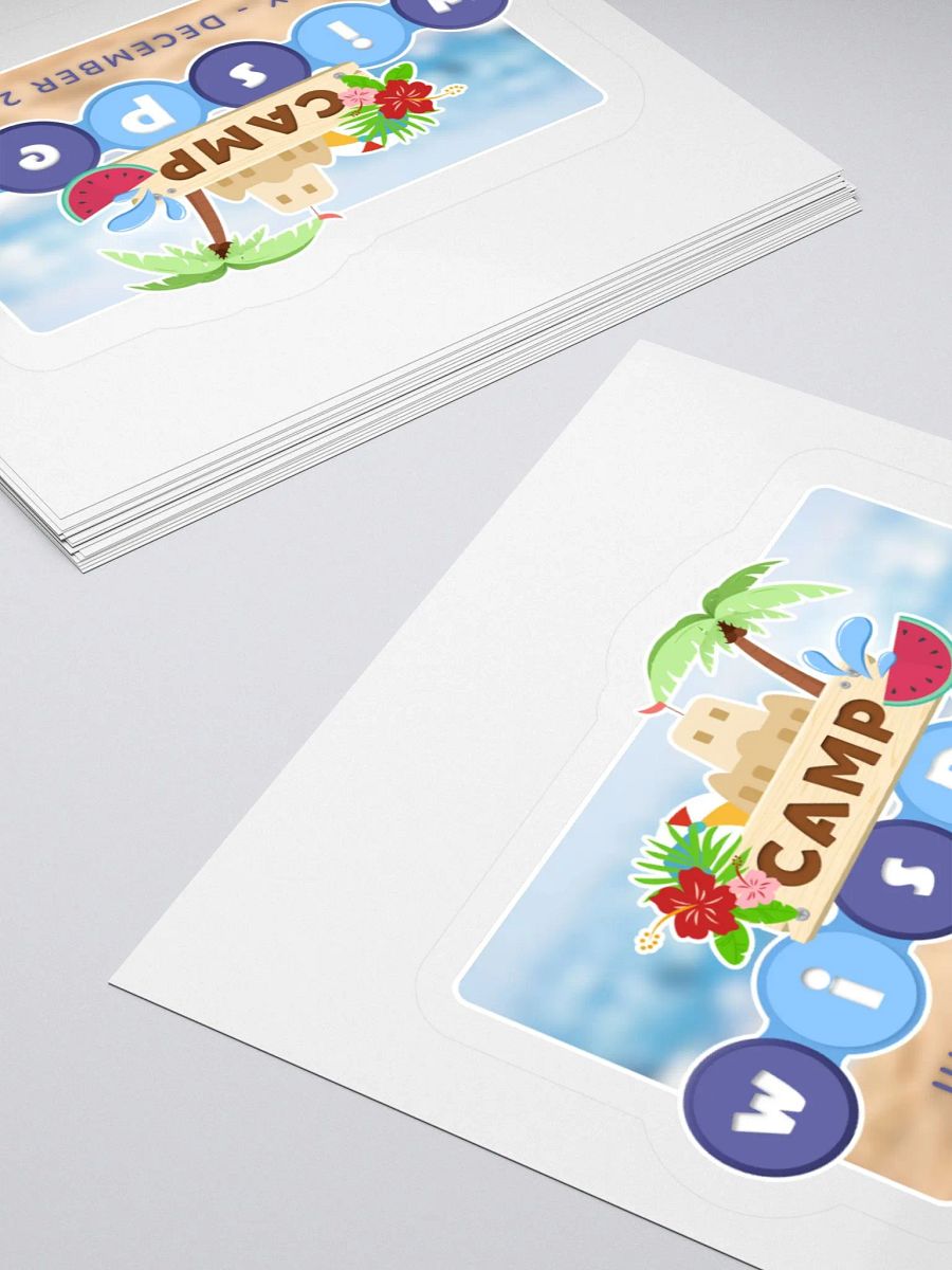 Camp Wispen 2024 Sticker product image (4)