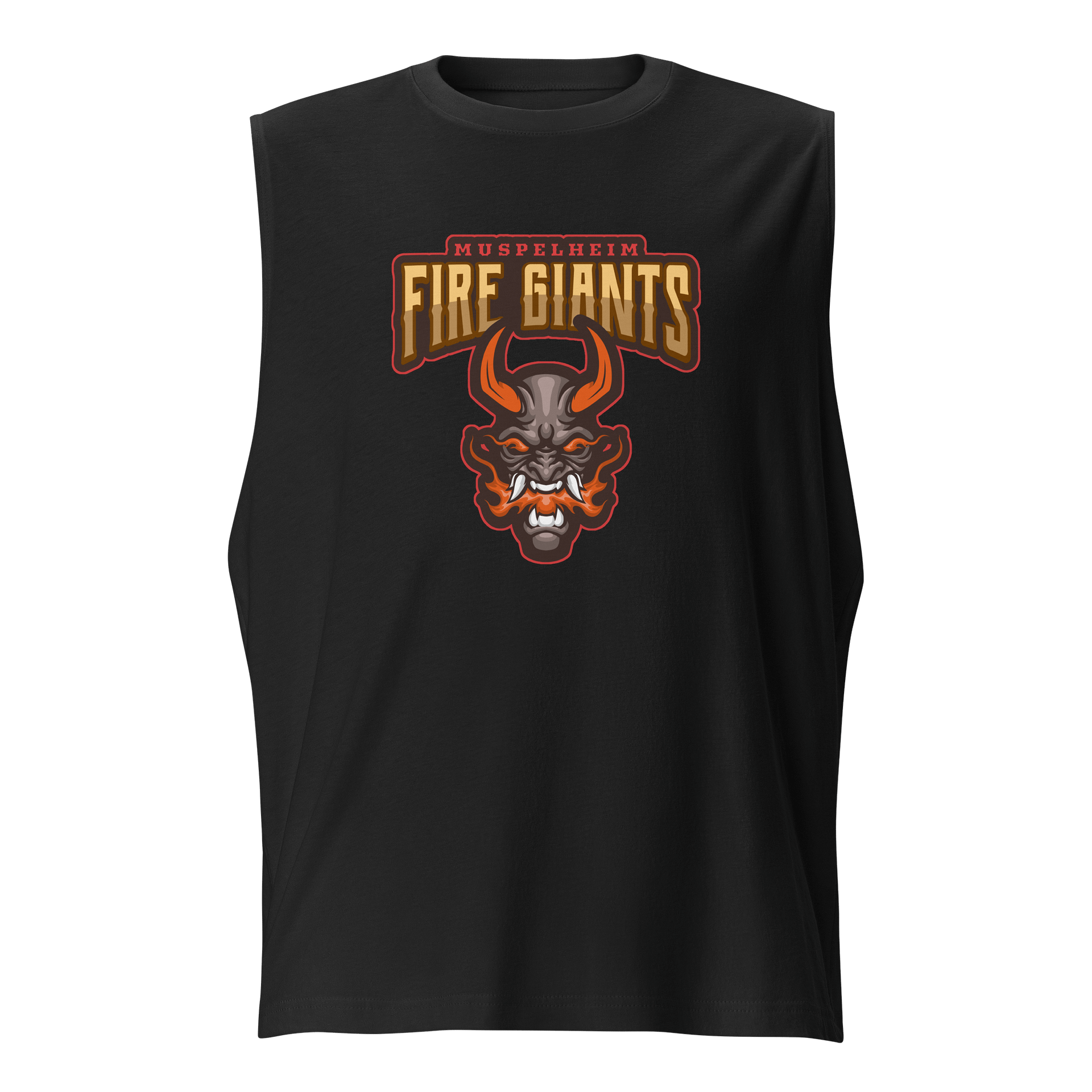 MUSPELHEIM FIRE GIANTS MENS MUSCLE TEE product image (1)