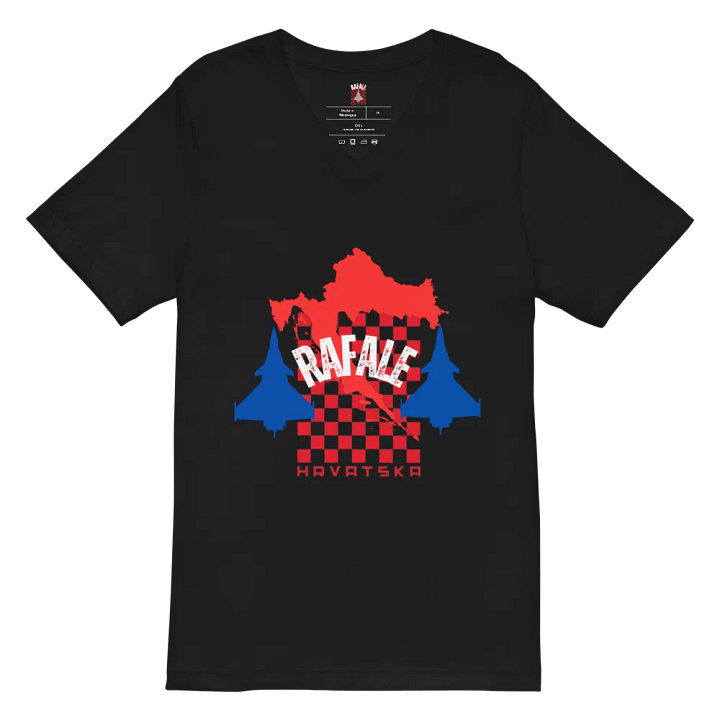 Rafale Hrvatska (Croatia)V-Neck T-Shirt product image (2)