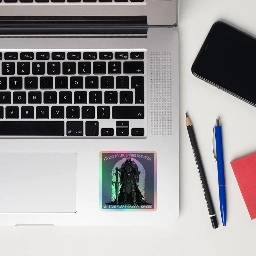 Lands Between Knight Holographic Sticker Set product image (10)