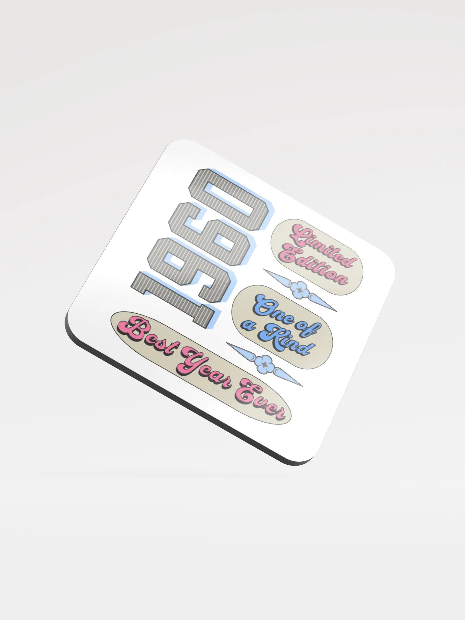 Best Year Ever 1960 Limited Edition Cork Coaster Set product image (2)