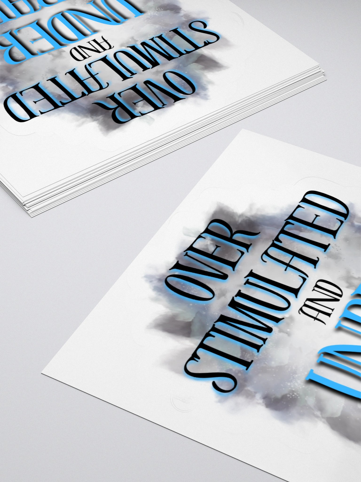 Overstimulated Sticker product image (10)