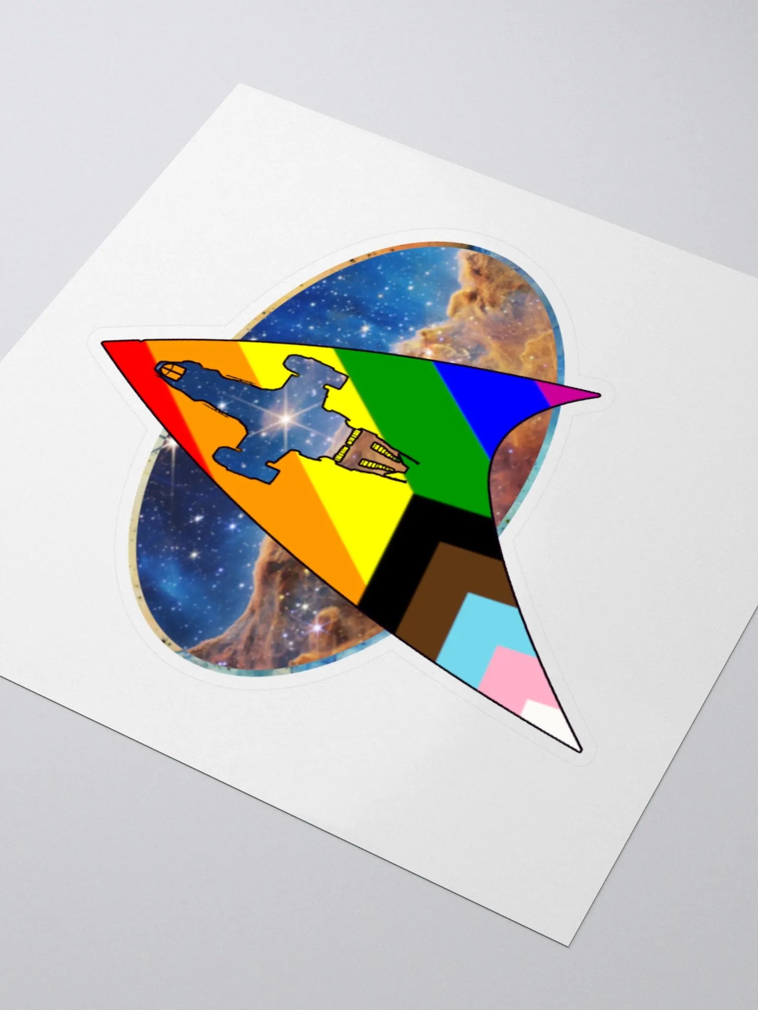 Cosmic Insignia Kiss Cut Stickers product image (3)