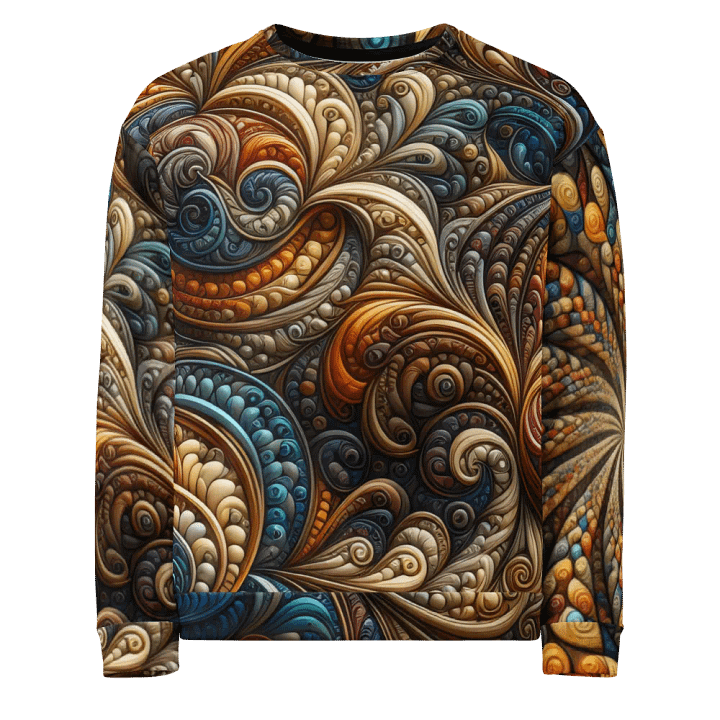 Colorful Patterns - All-Over Unisex Sweatshirt #8 product image (1)
