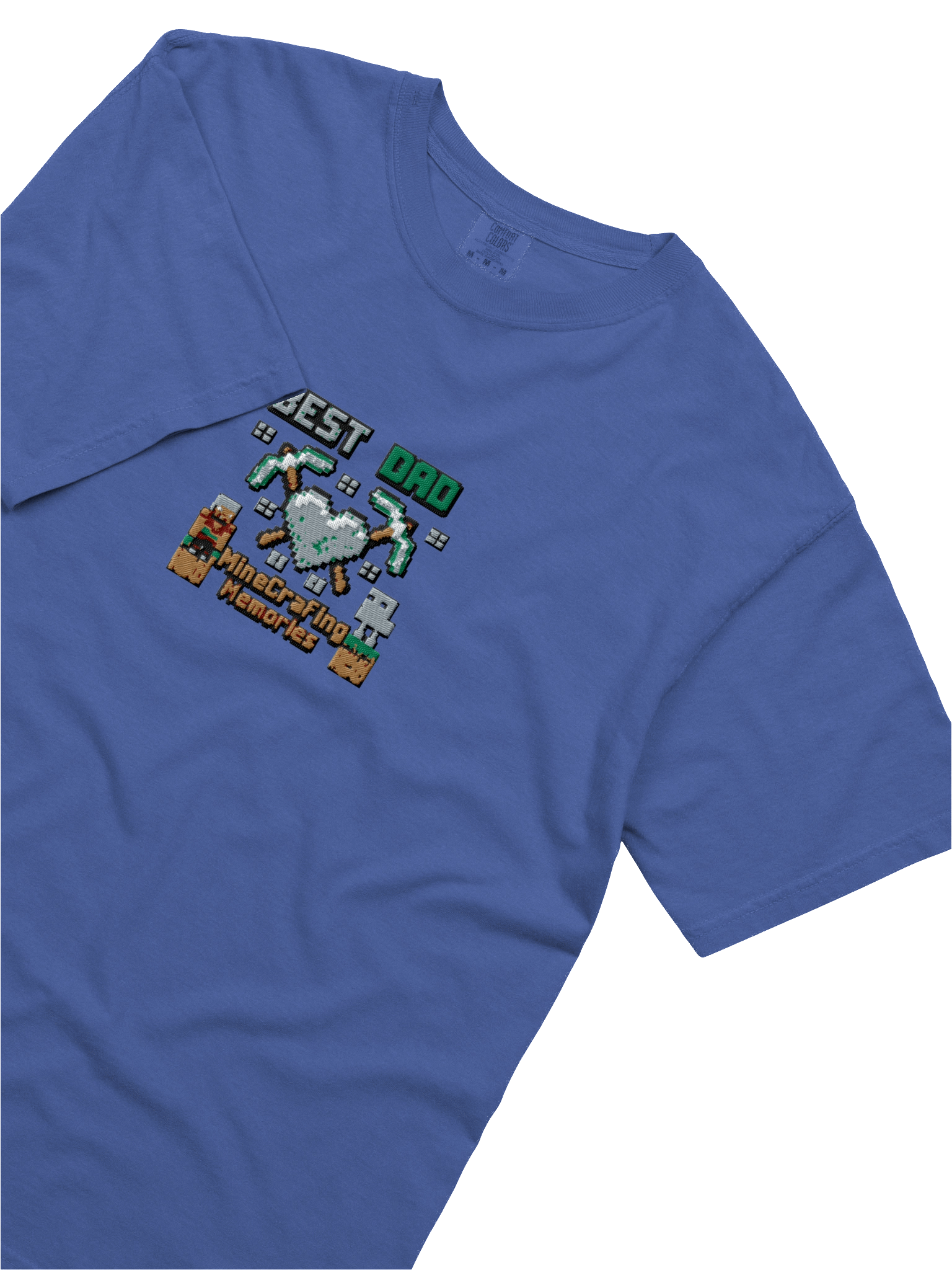 Pixelated Memories Best Dad T-Shirt product image (5)