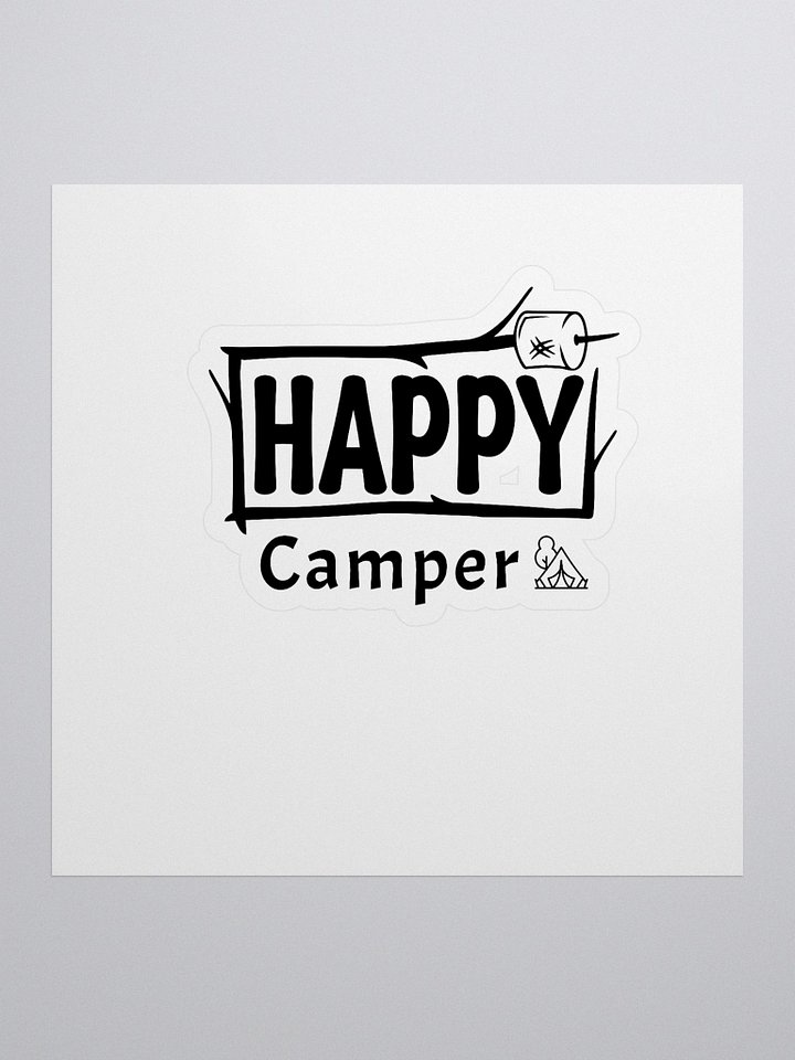 Happy Camper Sticker product image (2)