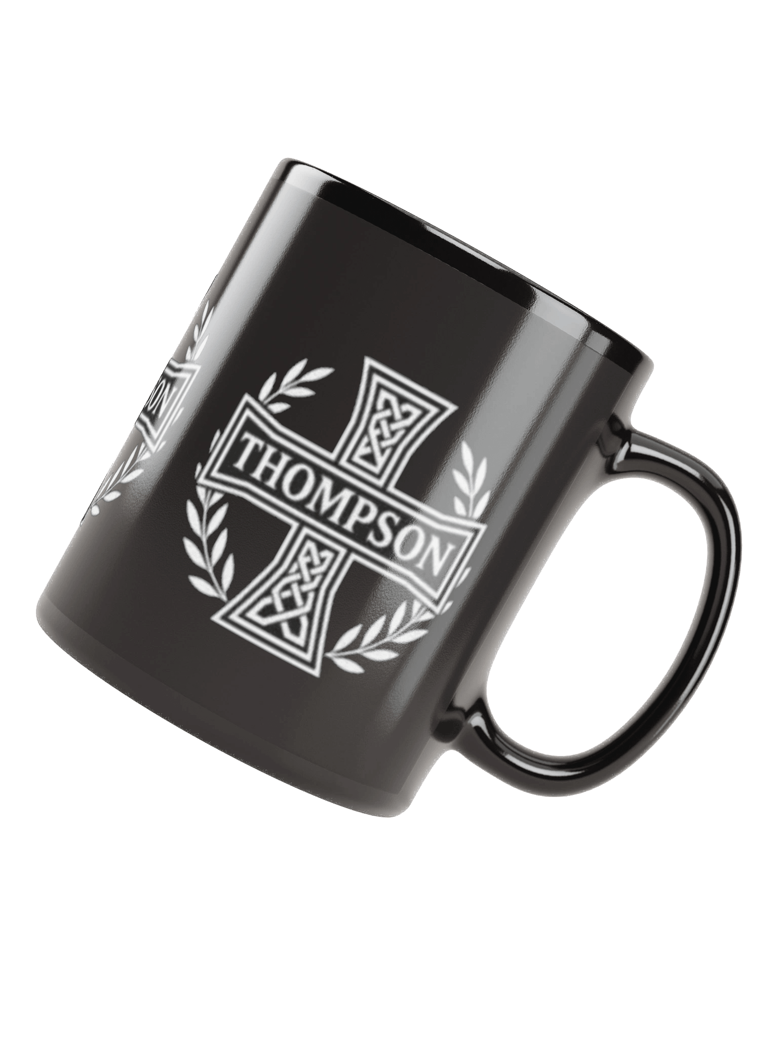 Ornate Cross Personalized Mug Thompson product image (4)