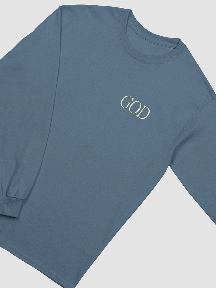 Good Vs Evil - God's In My Heart & The Devil's On My Back - Gildan Ultra Cotton Long Sleeve T-Shirt product image (9)