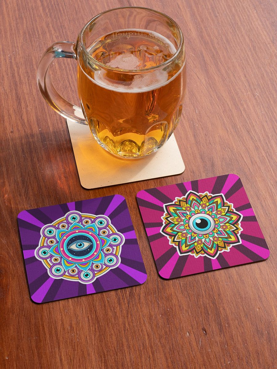 Eye of God - Cork-back Coaster product image (3)