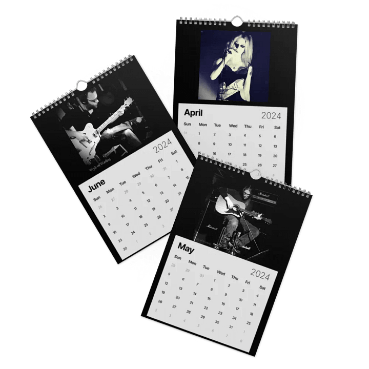 Weak Of Wanting Band 2024 Calendar product image (2)