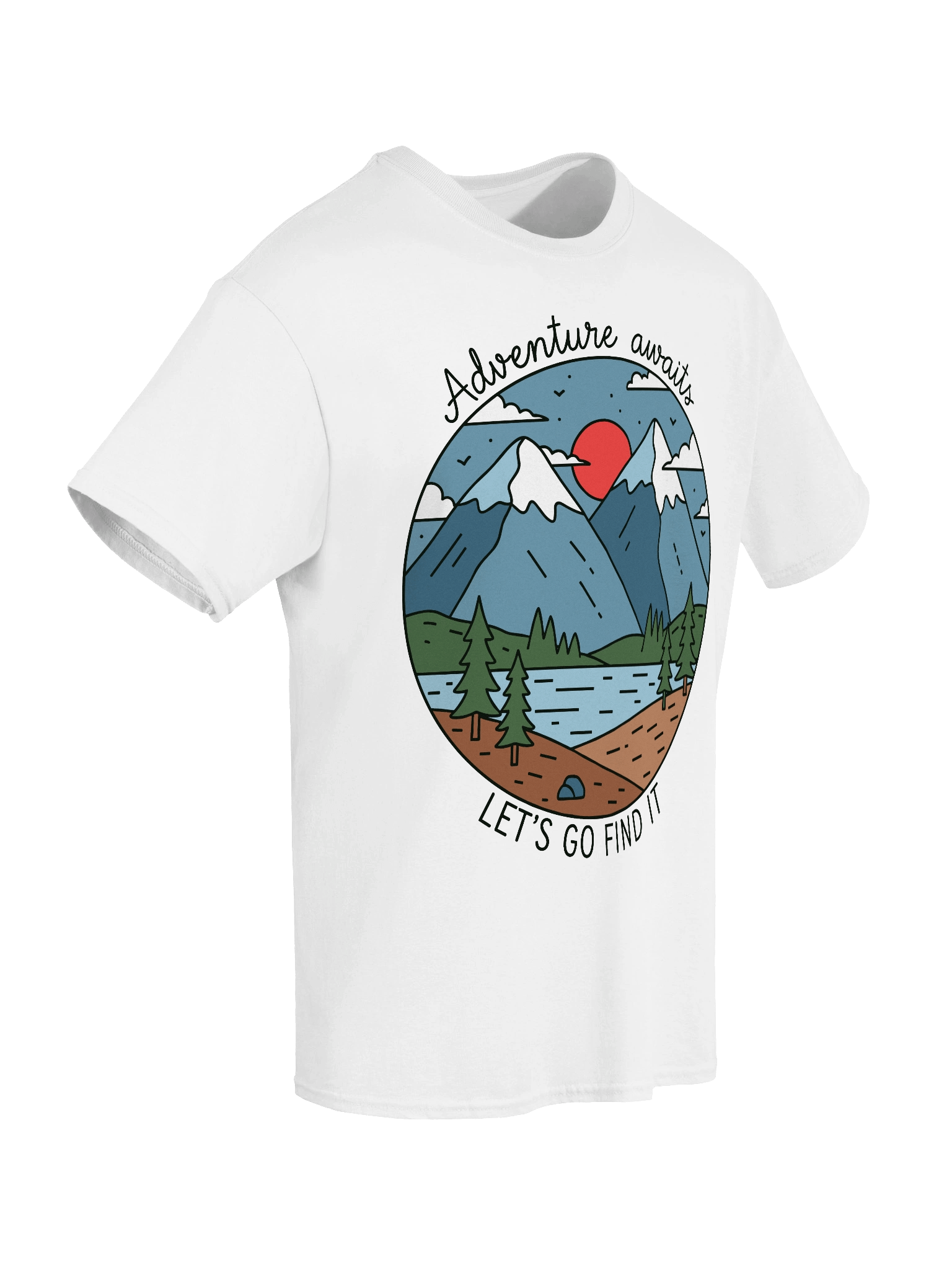 Adventure Awaits, Let's Go Find It - Tee product image (6)