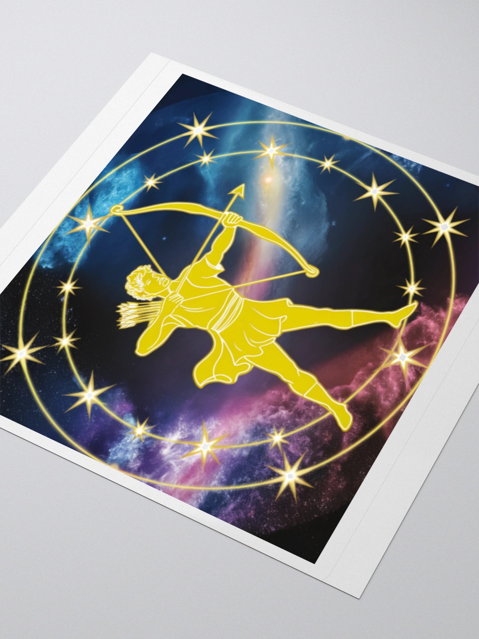 Exclusive Sagittarius Zodiac Sticker: Centaur Archer in Cosmic Twilight - Perfect for Astrology Fans and Unique Gifts! product image (8)