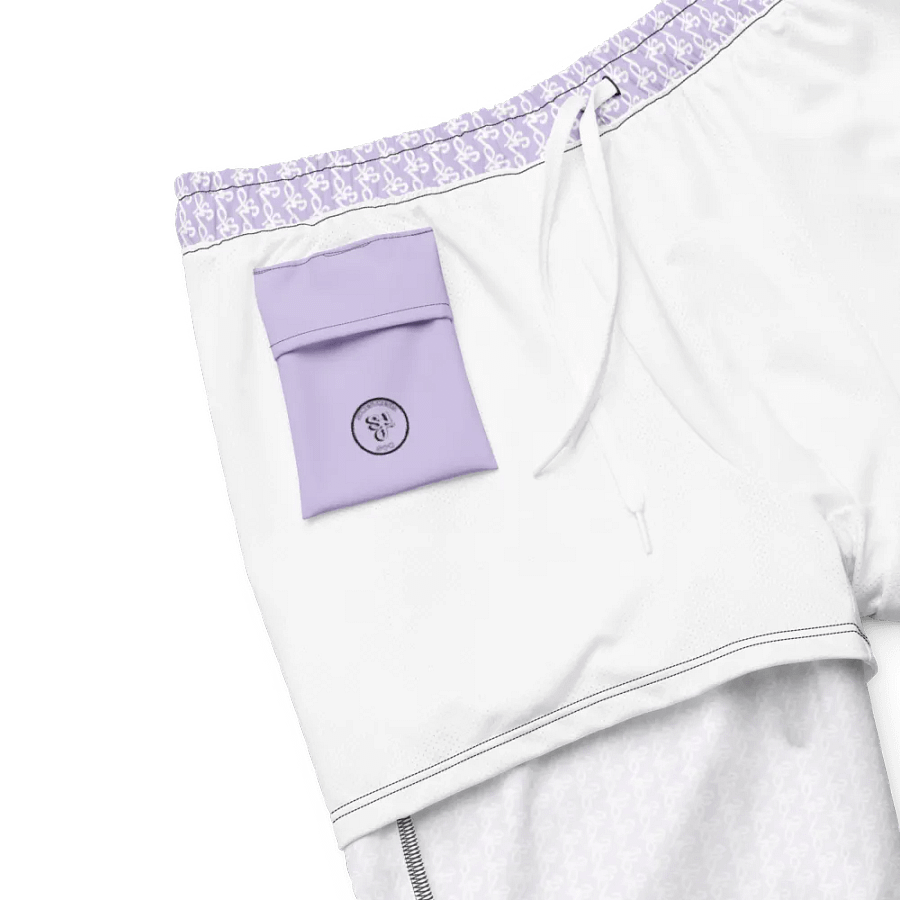 Syn-Stripe Trunks Purple/White product image (7)