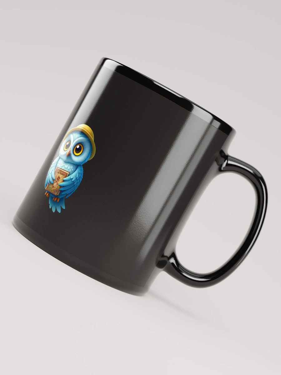 Whimsical Owl in Straw Hat Mug product image (5)