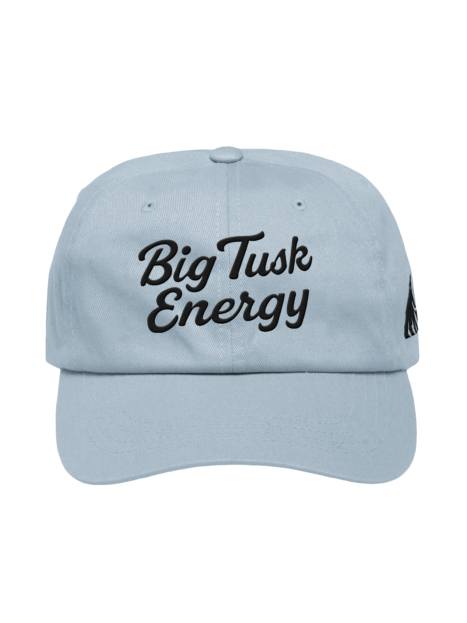 Big Tusk Energy Dad Hat — Ice Blue product image (1)