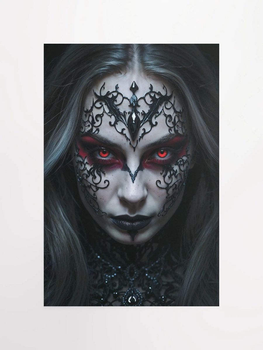 Gothic Filigree Red Eyes Poster product image (7)