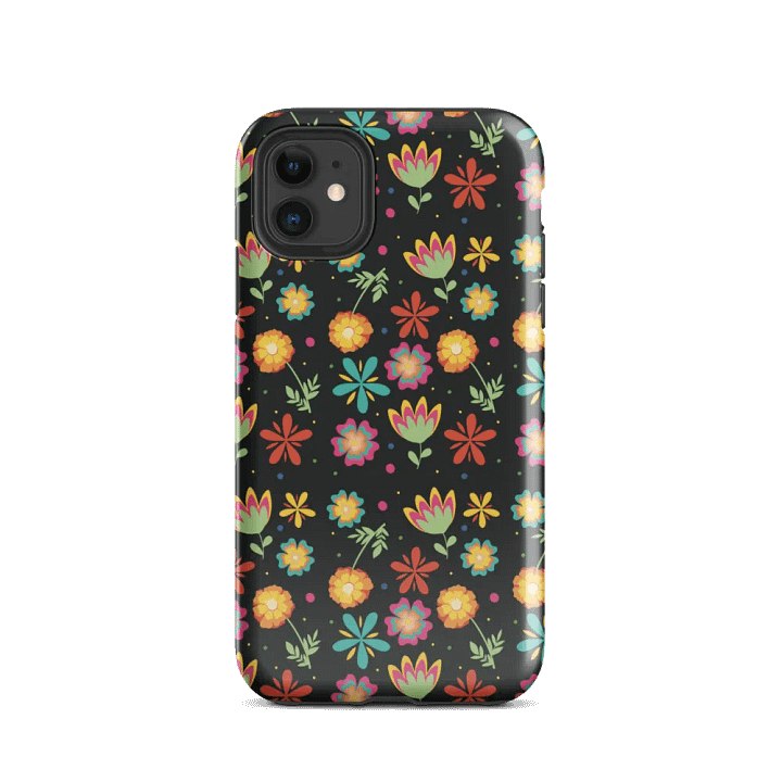 Floral Burst Tough iPhone® Case product image (2)