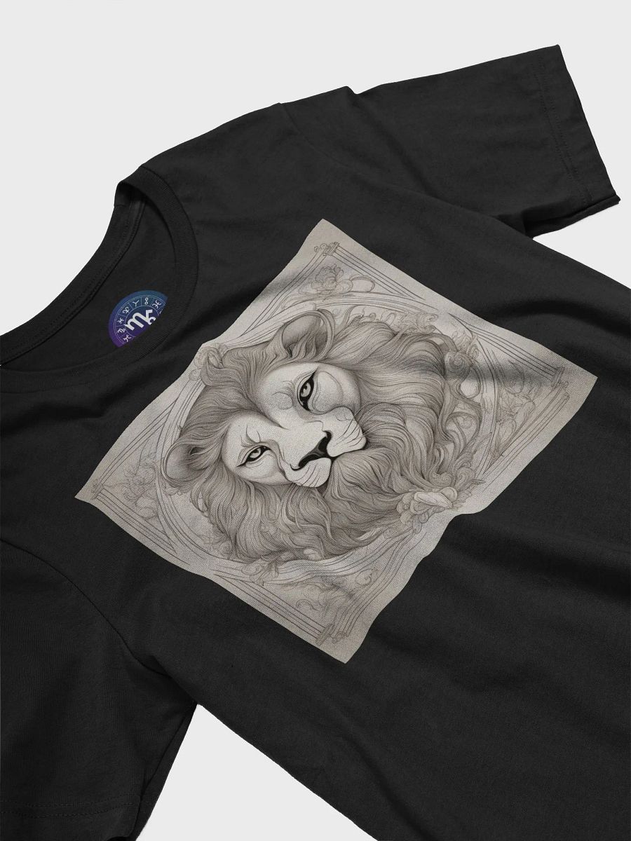 Unisex Leo Zodiac T-Shirt - Majestic Lion Design, Astrology Gift product image (5)