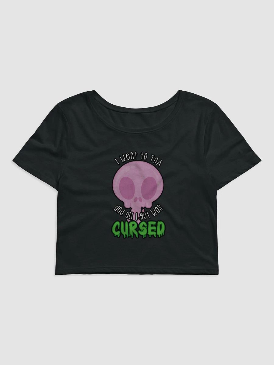All I Got Was Cursed - Paladin - Crop Tee product image (1)
