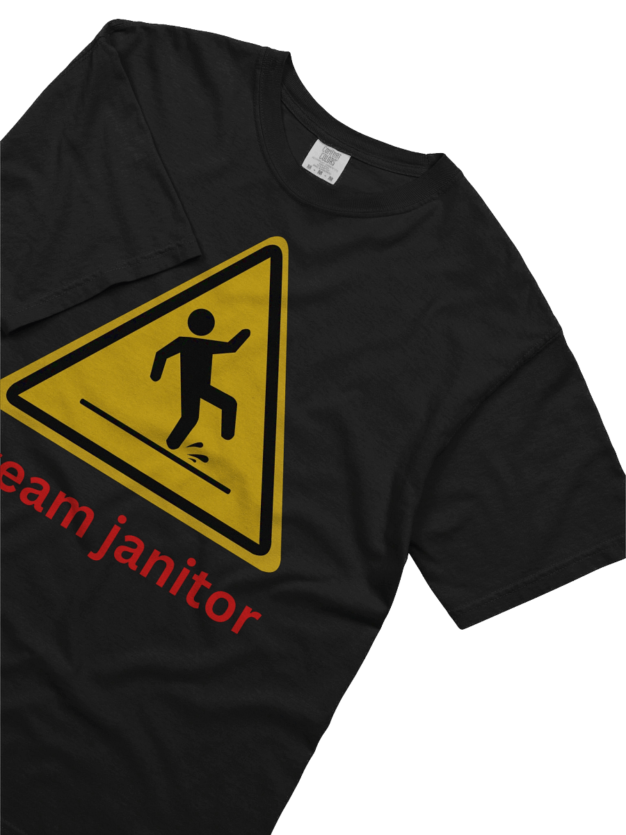 dream janitor caution tee product image (2)