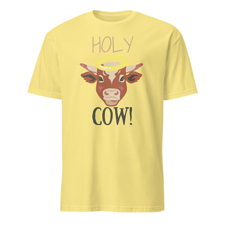 Holy Cow! Unisex Halo T-Shirt product image (4)