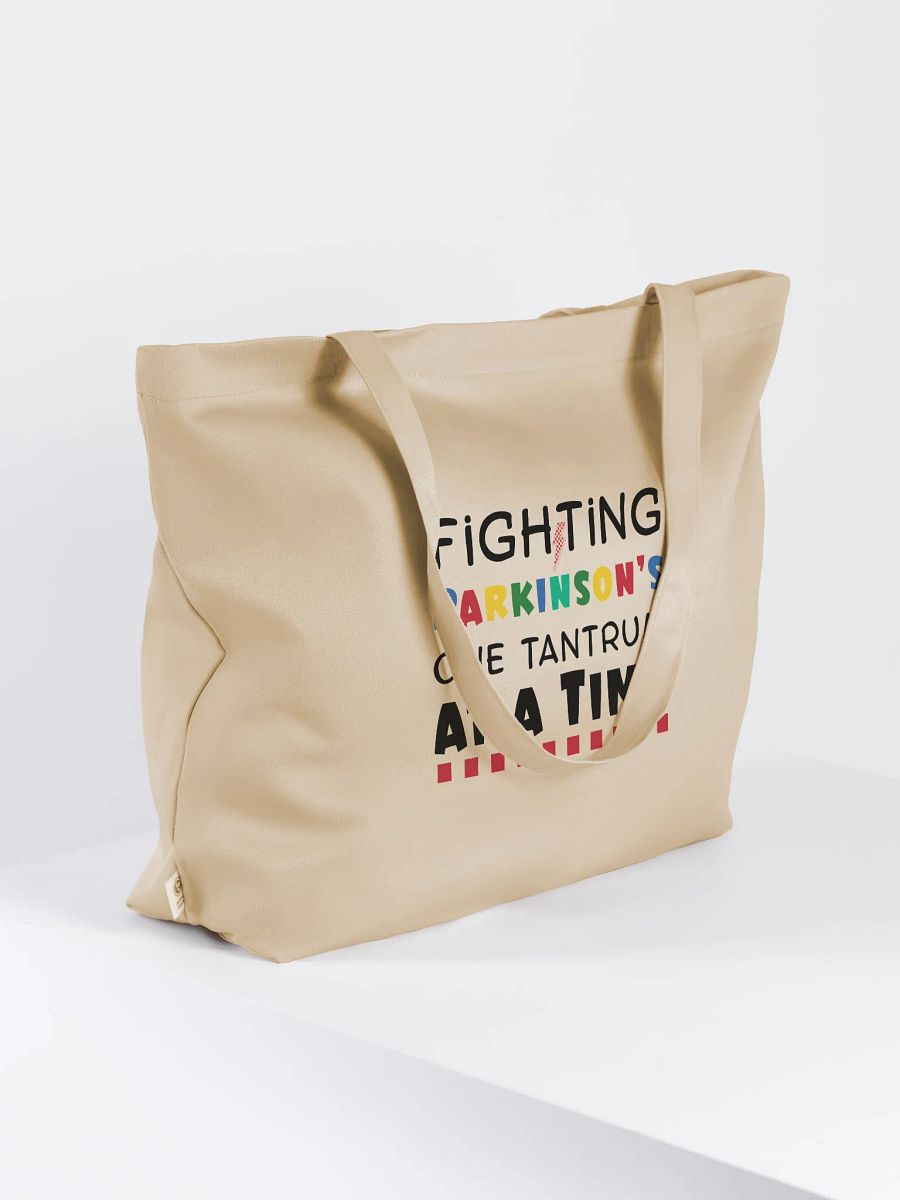 Fighting Parkinson’s One Tantrum at a Time. Eco Tote Bag product image (3)