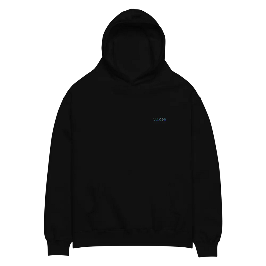 VACIO NEGATIVE Skull Vortex Logo Premium Relaxed Fit Hoodie product image (7)