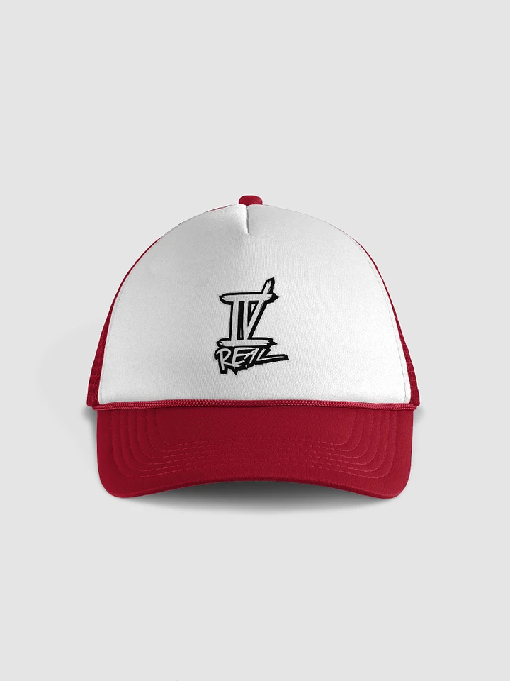 IVREAL Trucker Hat White Logo product image (25)