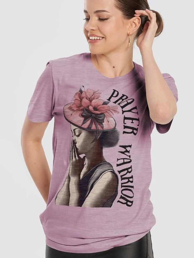 Prayer Warrior Church Lady T-Shirt product image (1)