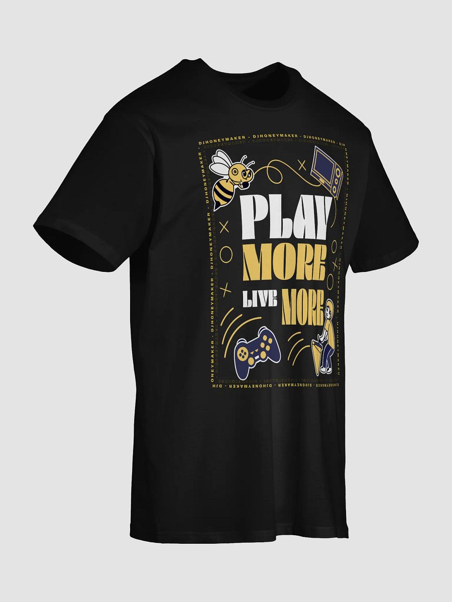 Play More Live More Unisex Premium T-Shirt product image (18)
