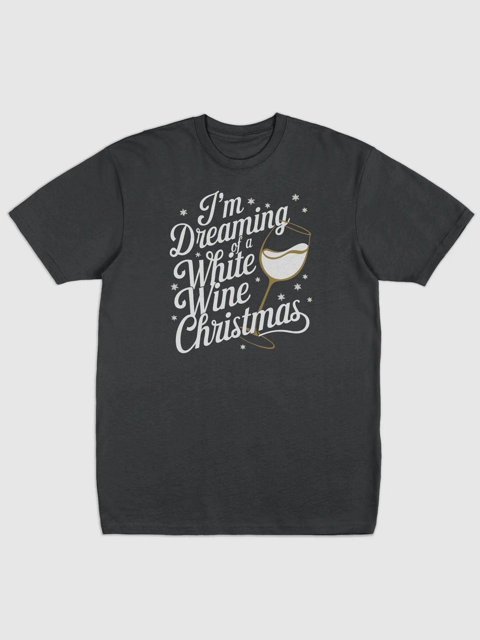 I'm Dreaming of a white wine Christmas Men's Tee product image (1)