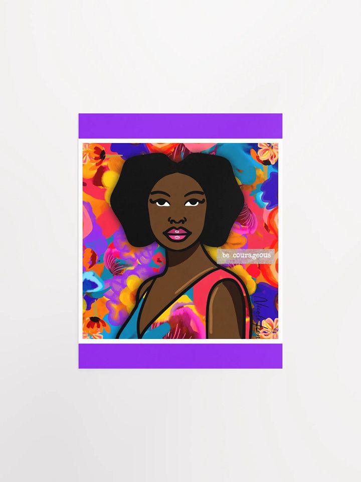 Courageous Beauty Poster product image (1)