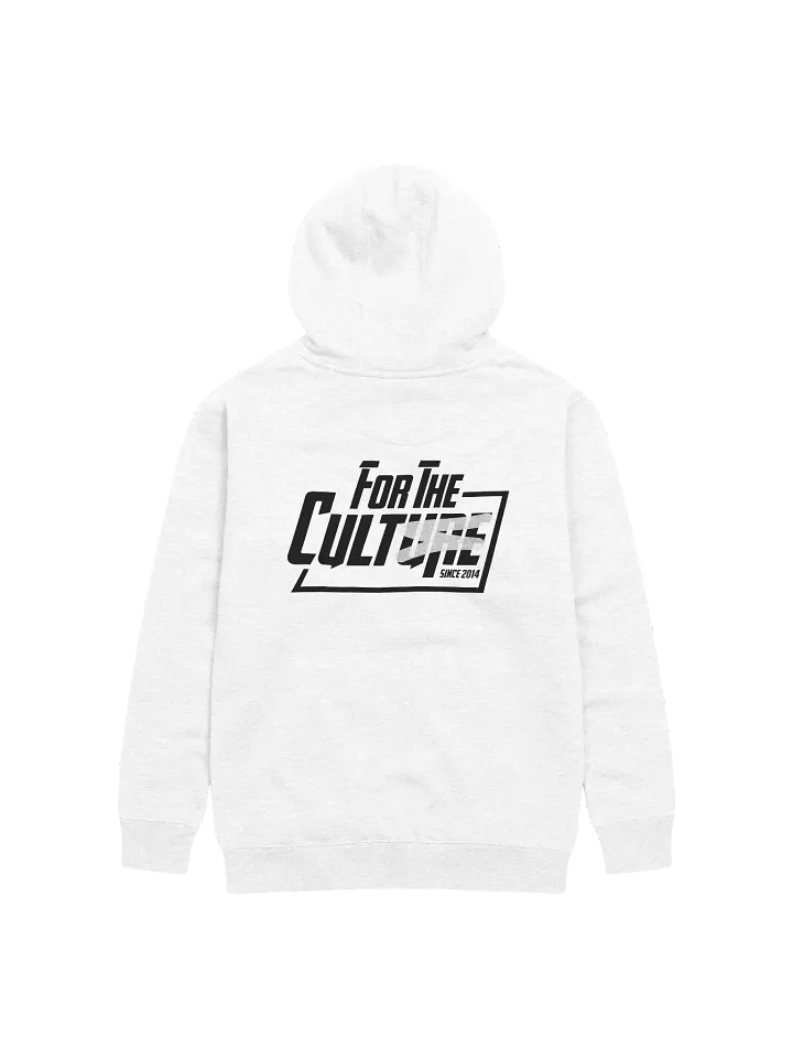 For the Culture Black and White Hoodie product image (1)