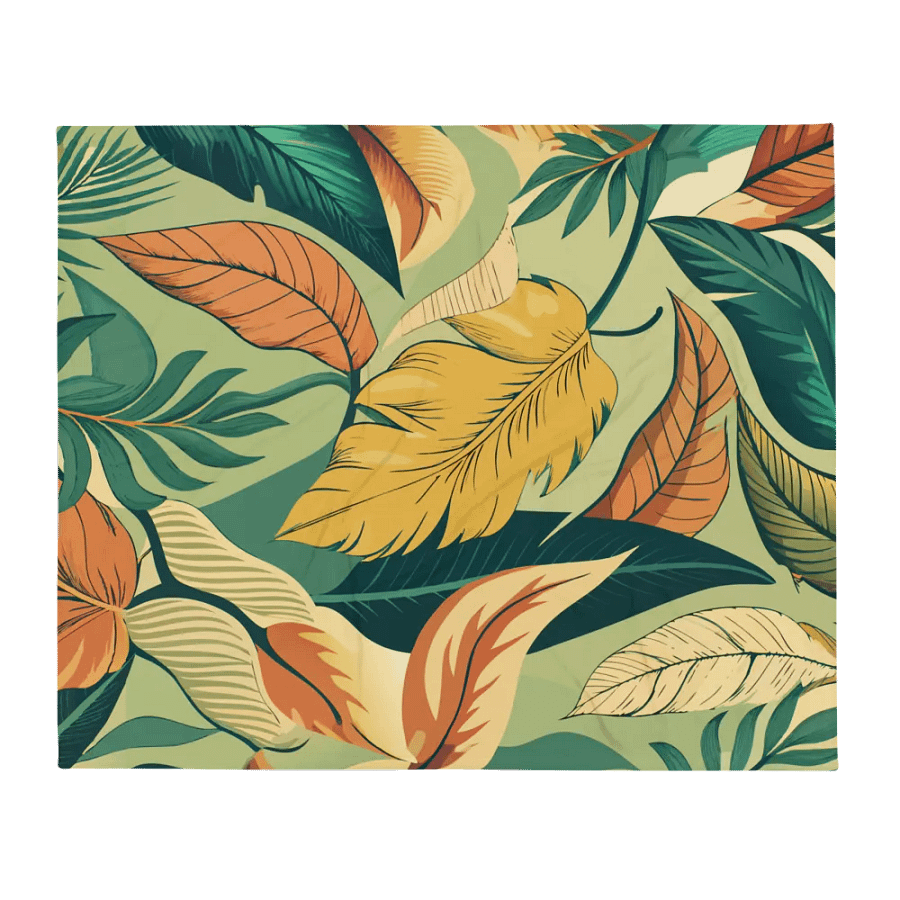 Botanical Bliss Throw Blanket product image (3)