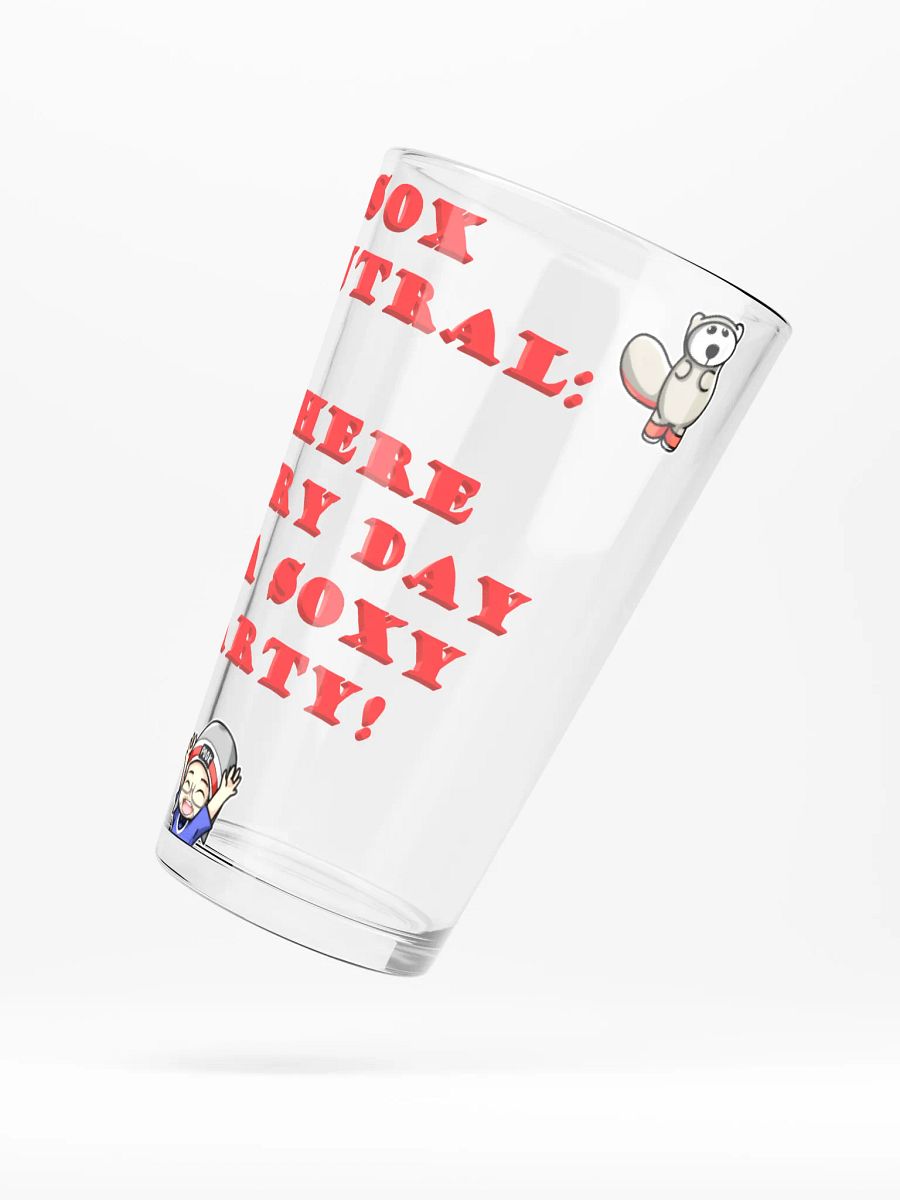 The Soxy Party Pint Glass product image (5)