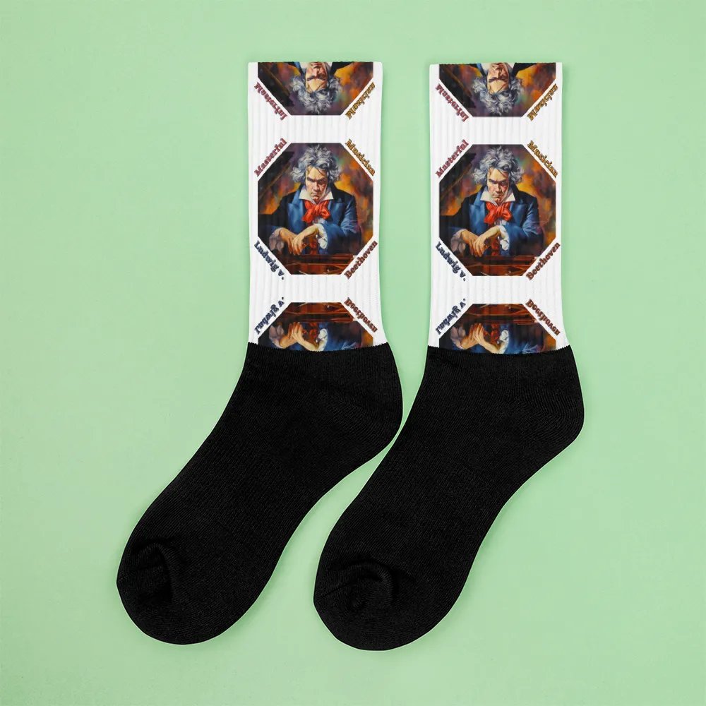 Ludwig van Beethoven - Masterful Musician | Socks product image (5)