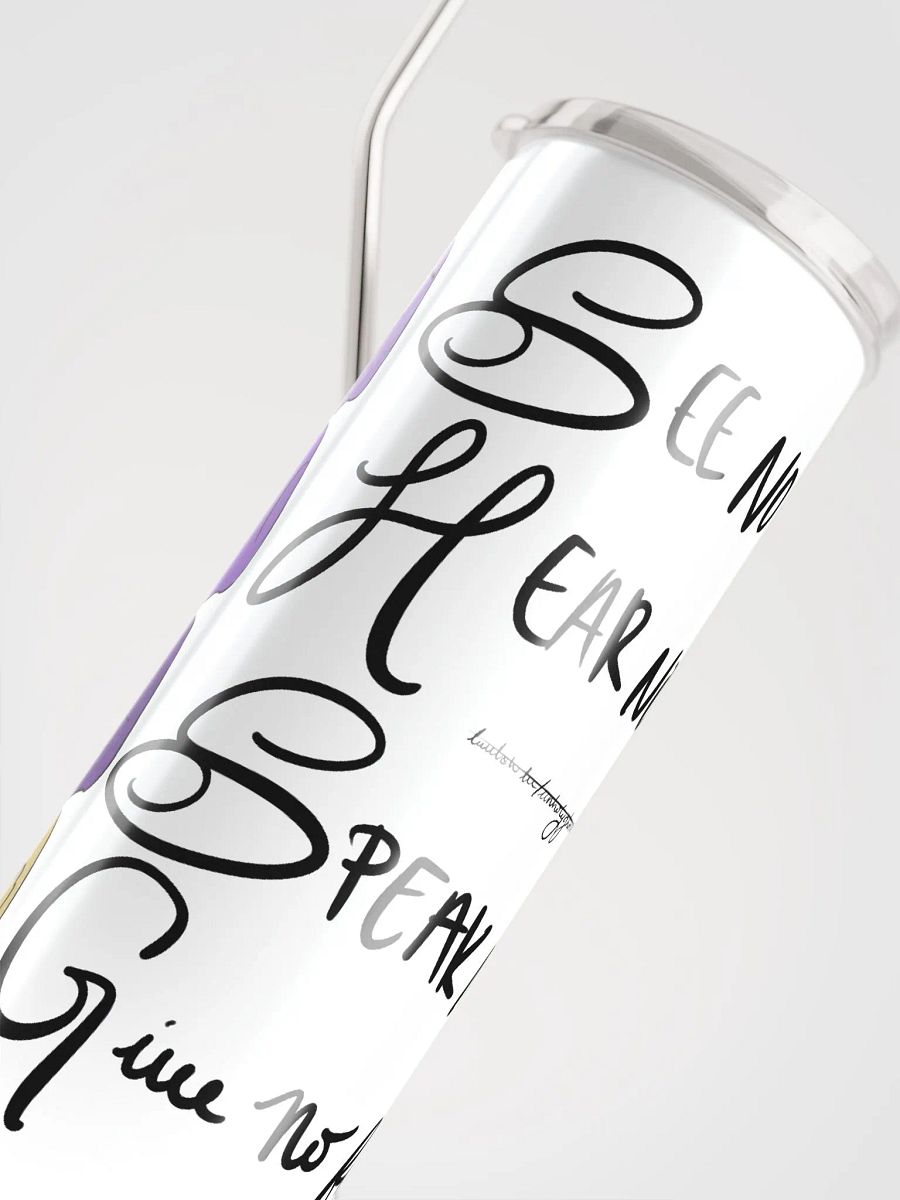 See No Evil Ghostie Tumbler product image (5)