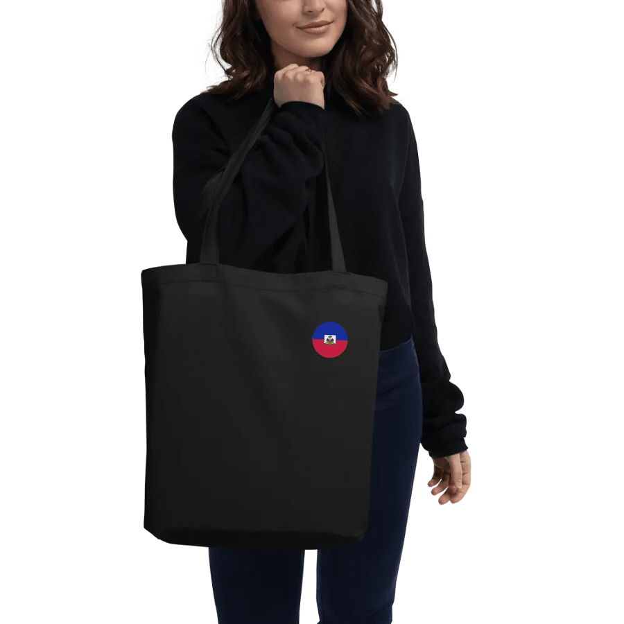 Tote bag Haitian flag product image (2)