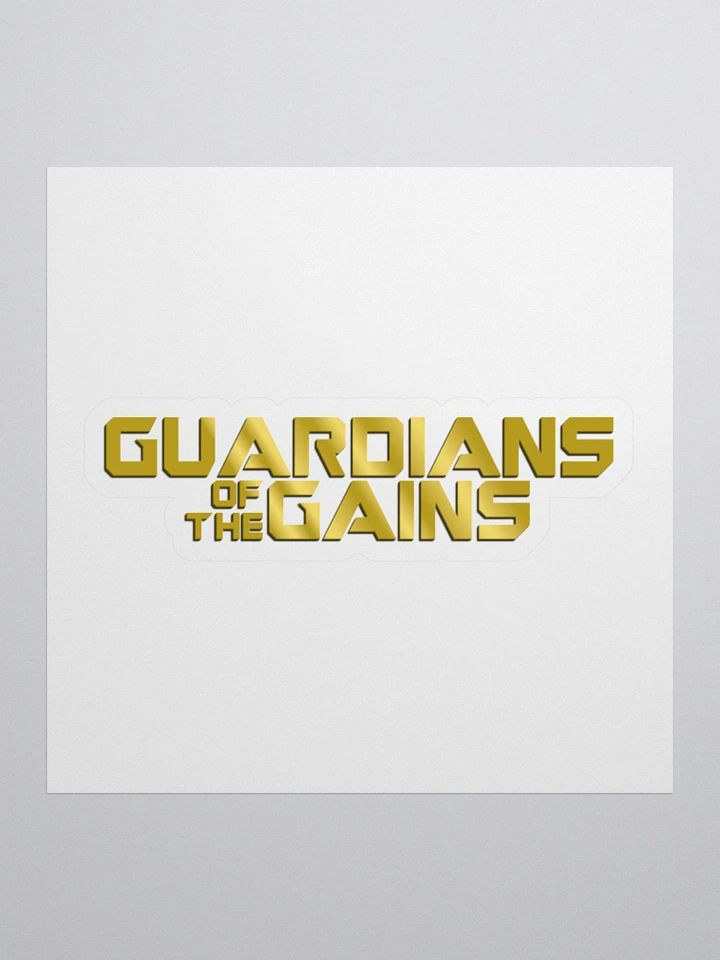 Guardians of the Gains Sticker product image (1)