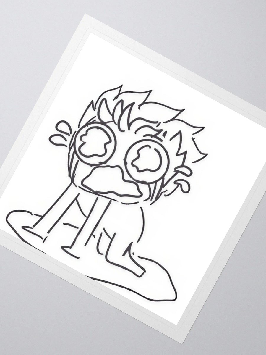 'MENTAL ANGUISH!' Sticker product image (5)